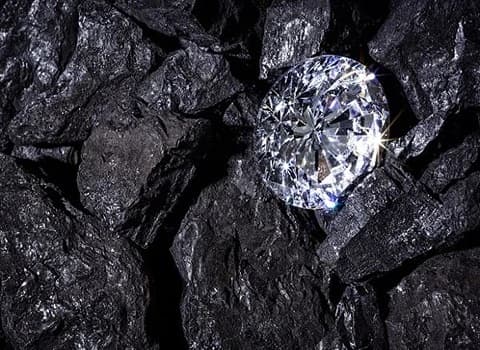 سنگ الماس طبیعی تراش نخورده زیبایی خیره کننده کد 87