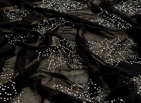 راهنمای خرید پارچه حریر مجلسی مشکی با شرایط ویژه و قیمت استثنایی