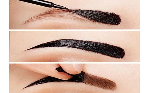 رنگ ابرو مشکی طبیعی گیاهی اصل کد 55