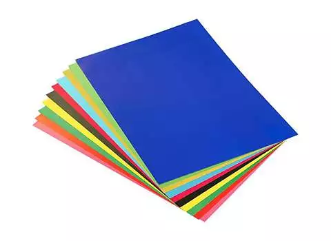 کاغذ گلاسه رنگی همراه با توضیحات کامل و آشنایی