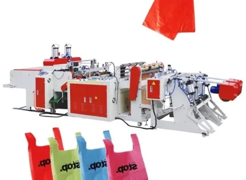 دستگاه تولید پلاستیک دسته دار ایرانی عمده کد 03