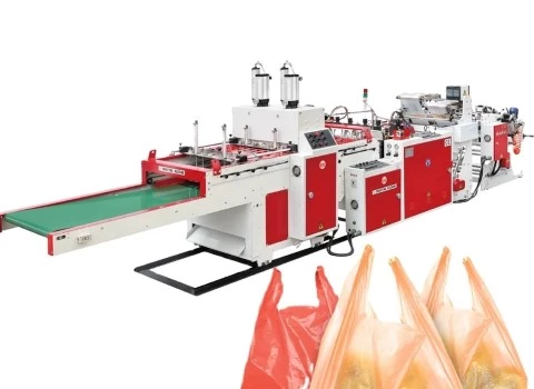 دستگاه تولید پلاستیک دسته دار جدید ارزان کد 01