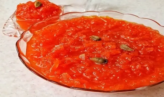 مربای هویج ژله ای بیژن درجه یک کد 21