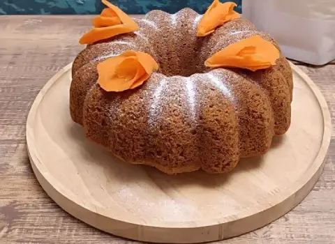 روش پخت کیک هویج و گردو برای ۱۰ نفر