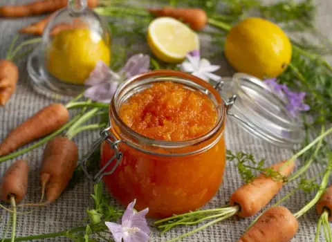 نحوه جلوگیری از شکرک زدن مربای هویج یک کیلو