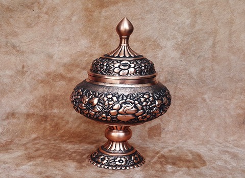 مشخصات شکلات خوری مسی طرح دار و نحوه خرید عمده