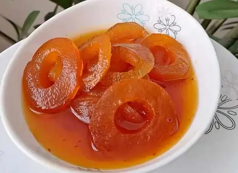 روش درست کردن مربای سیب با طعم وانیل