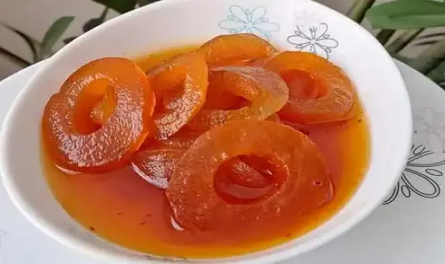 روش درست کردن مربای سیب با طعم وانیل