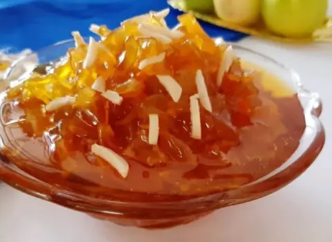 طرز تهیه مربای سیب با پوست به روش بازاری