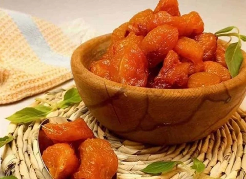 آلو بخارای شوقان بدون پوست وخوش طعم