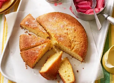 آموزش پخت کیک قابلمه ای ساده وانیلی بدون فر