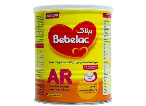 مشخصات شیر خشک ببلاک ar و وزن گیری نوزاد