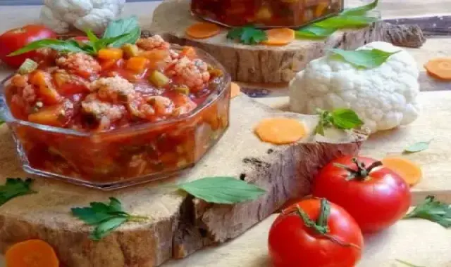 طرز تهیه ترشی لیته شیرازی مجلسی به روش بازاری