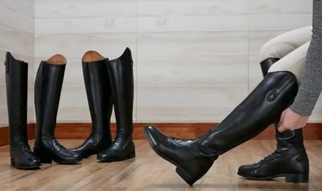 قیمت و خرید چکمه سوارکاری مشکی با مشخصات کامل