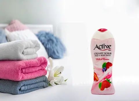 آموزش خرید شامپو بدن اکتیو توت فرنگی صفر تا صد