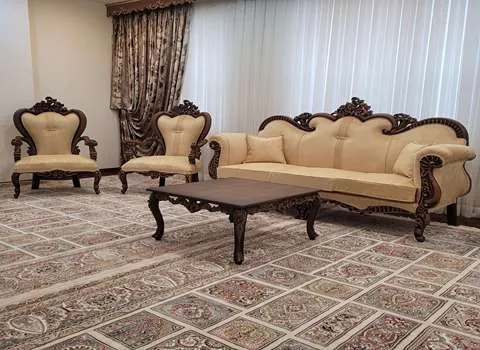 راهنمای خرید مبل استیل 9 نفره چوب گردو با شرایط ویژه و قیمت استثنایی