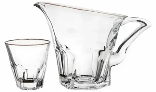 لیست قیمت پارچ و لیوان بلور اصفهان به صورت عمده و با صرفه