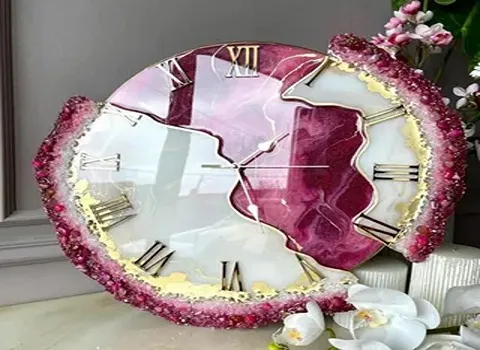 خرید عمده ساعت دیواری رزین اپوکسی با بهترین شرایط