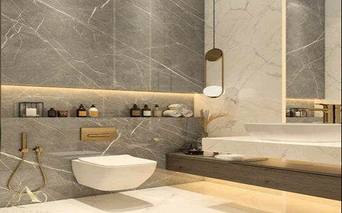 خرید عمده کاشی سرویس بهداشتی طوسی طلایی با بهترین شرایط