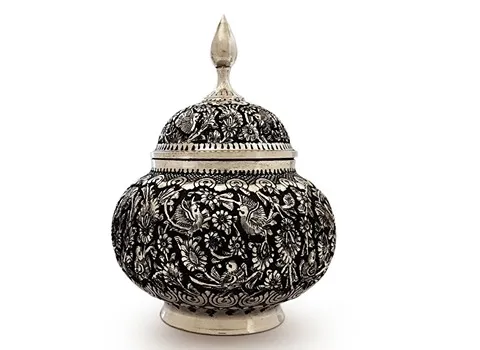 قیمت و خرید سرویس پذیرایی مسی سیاه قلم با مشخصات کامل