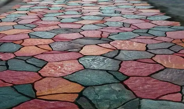 موزاییک پلیمری سنگ فرش آشنایی صفر تا صد قیمت خرید عمده