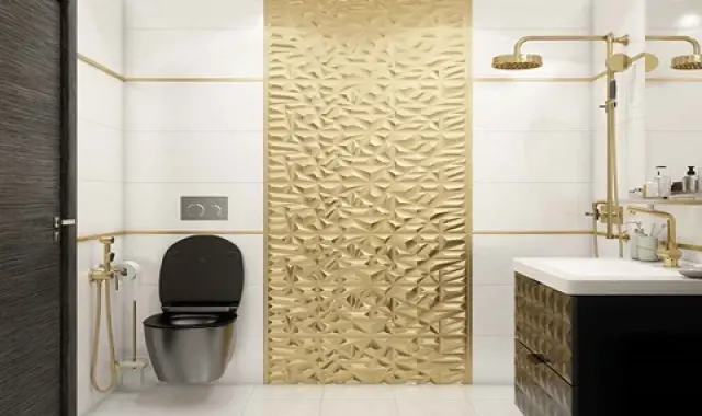 آموزش خرید کاشی حمام سفید طلایی صفر تا صد