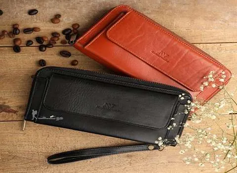 قیمت و خرید کیف پاسپورتی چرم طبیعی با مشخصات کامل