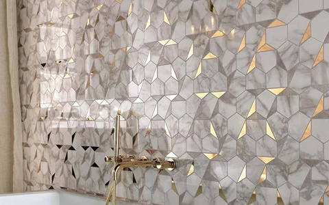 راهنمای خرید کاشی سفید طلایی بین کابینت با شرایط ویژه و قیمت استثنایی