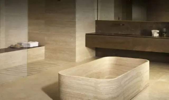 قیمت خرید عمده سنگ تراورتن روشن ارزان و مناسب