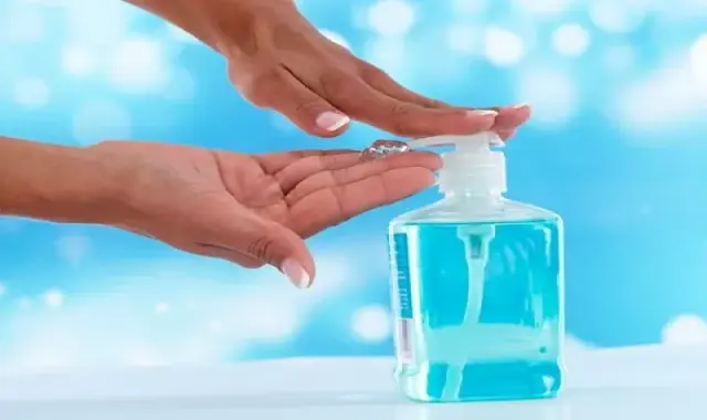 قیمت خرید عمده مایع دستشویی شفاف آبی ارزان و مناسب