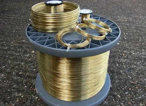 قیمت خرید عمده سیم مفتول استیل طلایی ارزان و مناسب