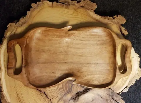 سینی چوبی چوب گردو آشنایی صفر تا صد قیمت خرید عمده