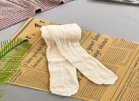 خرید عمده جوراب شلواری گندمی بچه گانه با بهترین شرایط