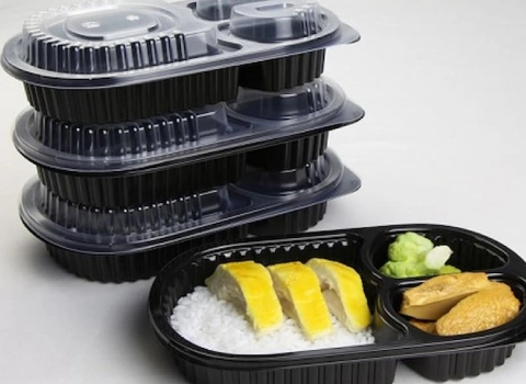 قیمت خرید عمده ظرف غذا یکبار مصرف لاکچری ارزان و مناسب