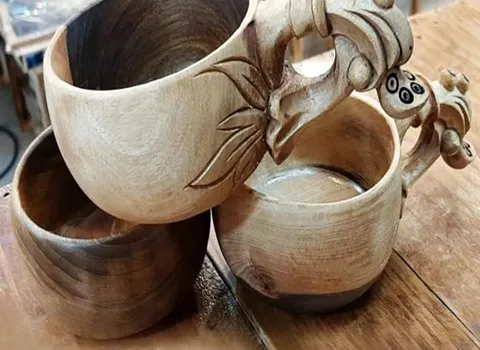 لیوان چوبی فانتزی آشنایی صفر تا صد قیمت خرید عمده