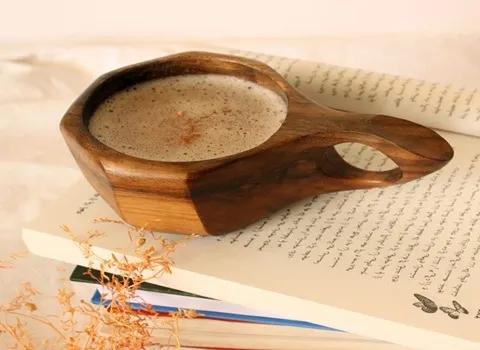 قیمت خرید عمده لیوان چوبی قهوه ارزان و مناسب