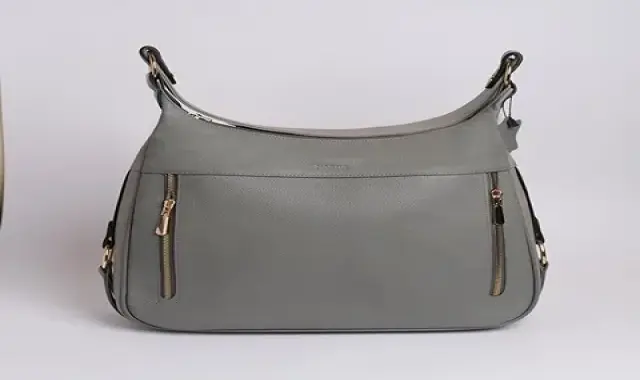 کیف و کفش چرم طوسی زنانه آشنایی صفر تا صد قیمت خرید عمده