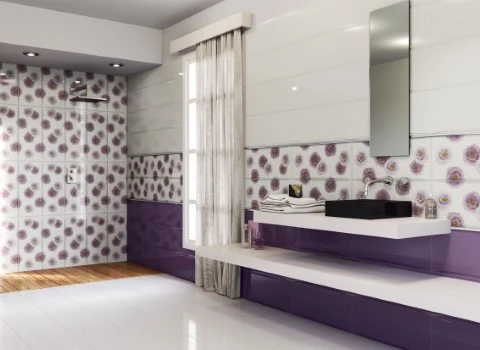 مشخصات کاشی گلدار سرویس بهداشتی و نحوه خرید عمده