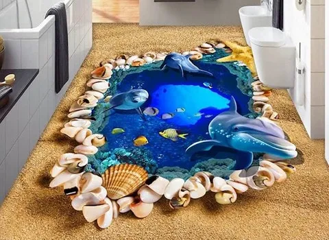 کاشی سه بعدی سرویس بهداشتی همراه با توضیحات کامل و آشنایی