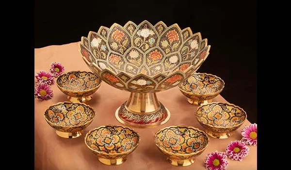 آموزش خرید ظروف پذیرایی برنجی صفر تا صد