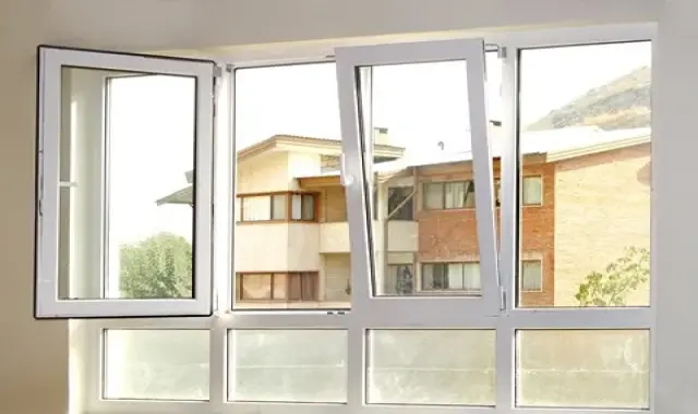 پنجره دوجداره upvc دو حالته همراه با توضیحات کامل و آشنایی