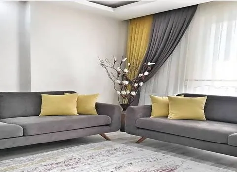 قیمت و خرید مبل راحتی مدرن طوسی با مشخصات کامل