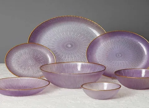 ظروف غذاخوری بلور همراه با توضیحات کامل و آشنایی