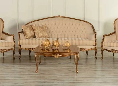 مبلمان طرح کلاسیک فرانسوی همراه با توضیحات کامل و آشنایی