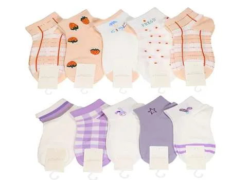 مشخصات جوراب ساق کوتاه دخترانه و نحوه خرید عمده