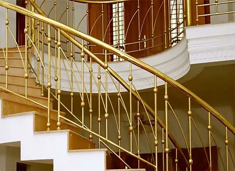 قیمت خرید عمده لوله استیل نرده طلایی ارزان و مناسب