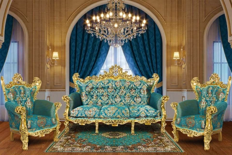 قیمت و خرید مبلمان سلطنتی شیک جدید با مشخصات کامل