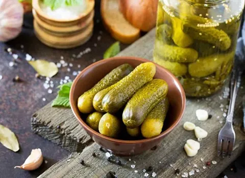 قیمت و خرید خیارشور سرکه ای حلب با مشخصات کامل