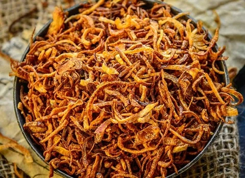 قیمت خرید عمده پیاز قرمز سرخ شده ارزان و مناسب