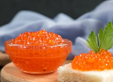 خرید عمده خاویار میوه ای پرتقالی با بهترین شرایط